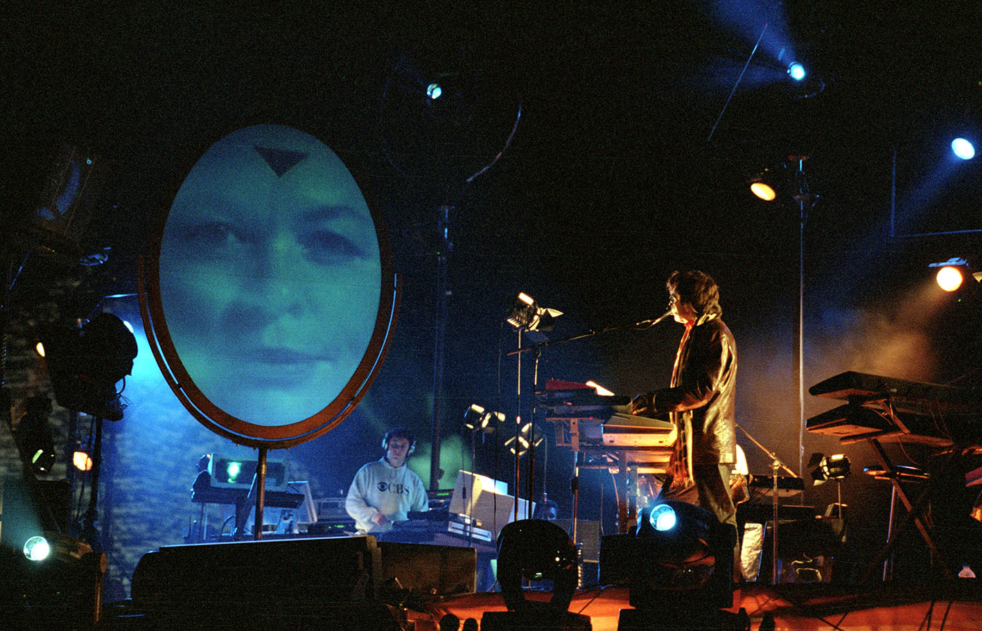 Jarre on stage