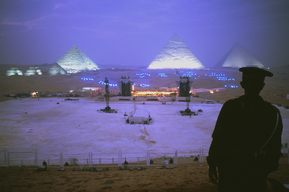 Egypt before the show
